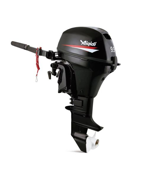 Buitenboordmotor Aiqidi 9.9pk 4-takt zij aanzicht